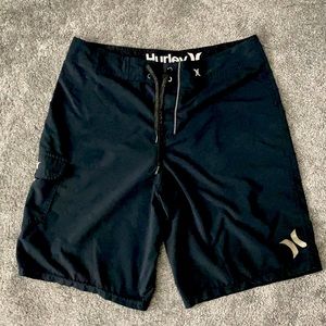 Men’s Black Hurley Board Shorts